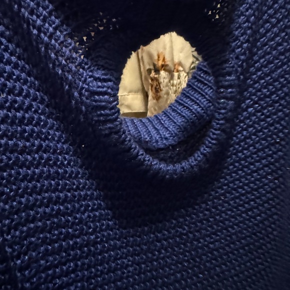 Pretty blue sweater - Picture 4 of 4